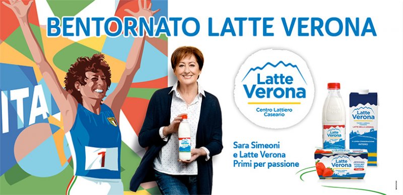 Sara Simeoni e Latte Verona Primi per passione
