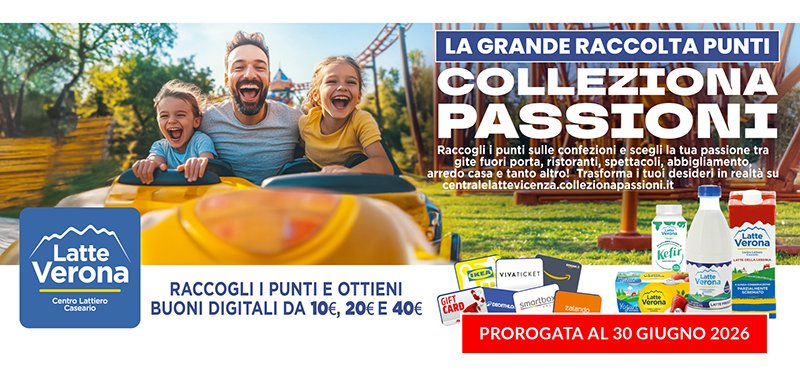 CONCORSO 'COLLEZIONA PASSIONI'
